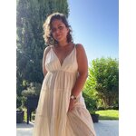 robe longue ecrue 1