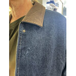 BLOUSON EN JEAN COL VELOURS 2