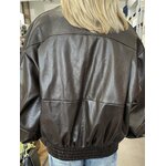 BLOUSON SIMILI CHOCOLAT 3