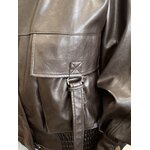 BLOUSON SIMILI CHOCOLAT