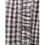 CHEMISE A CARREAUX BORDEAUX 2