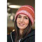 BONNET FLOTTE ROSE