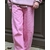 PANTALON COTON ROSE