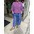 pantalon raye bleu johanna 1