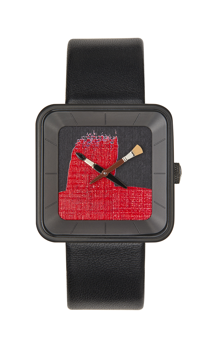 Peinture Rouge B sQuare 35 PVD Noir APe38