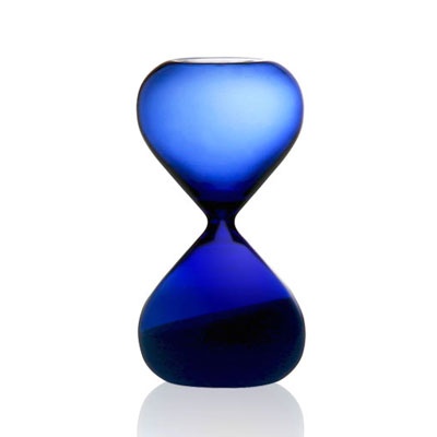 Sablier 5 minutes (bleu)