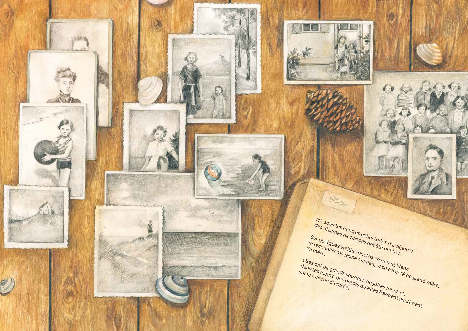 Illustrations jpeg La maison sur la dune