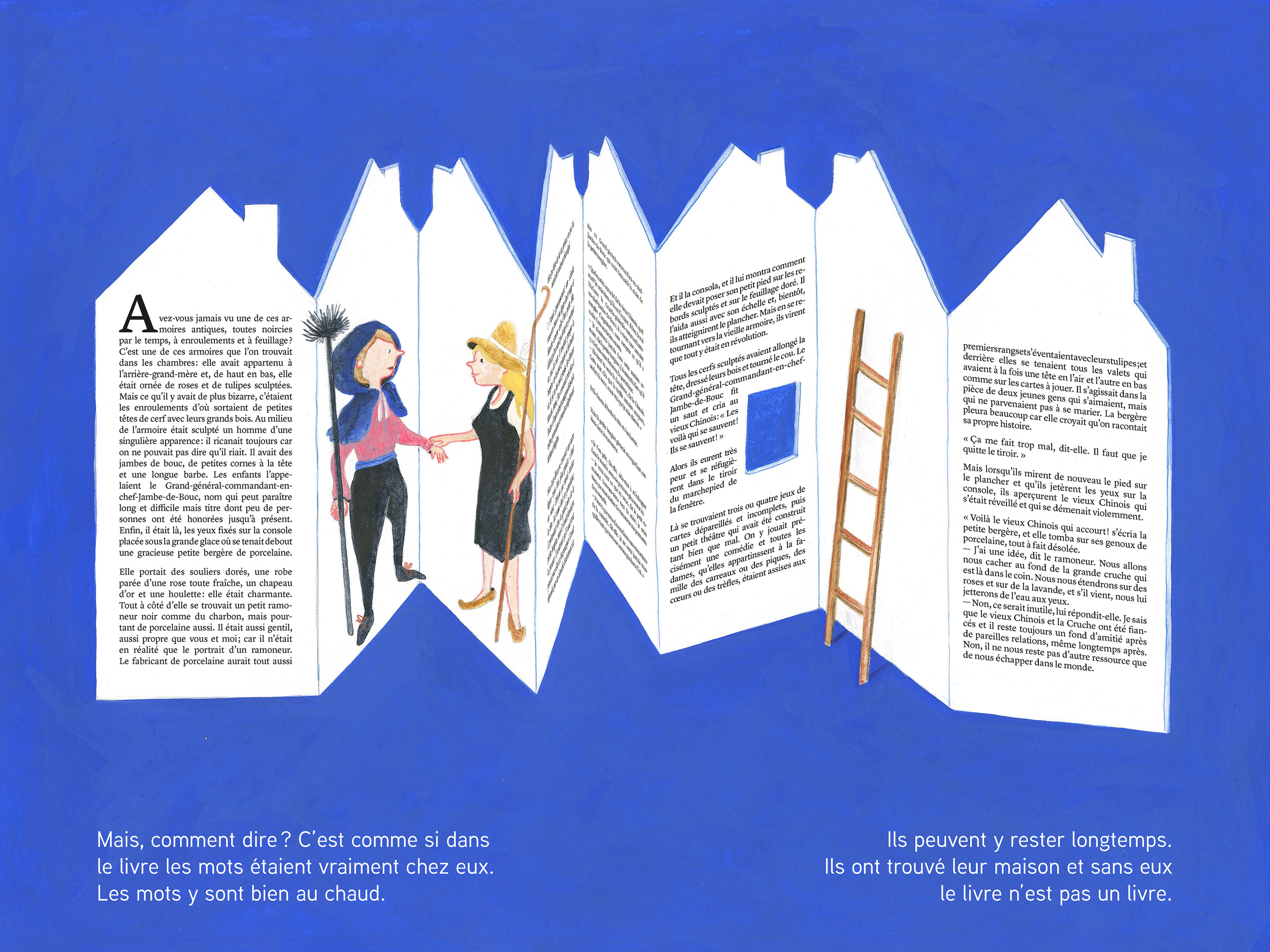 Illustrations jpeg Le Livre est un livre est un livre
