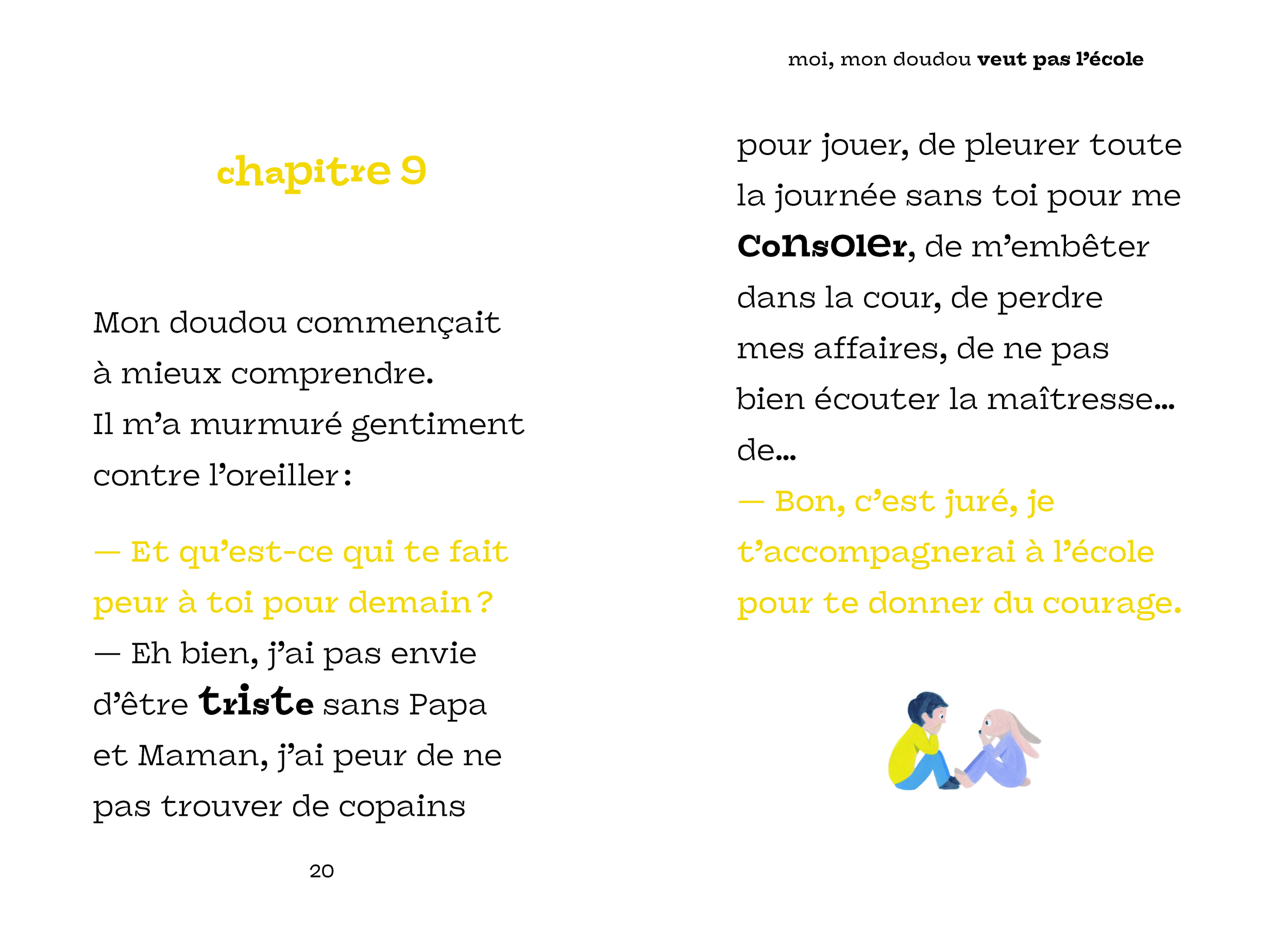 Illustrations jpeg Moi, mon doudou