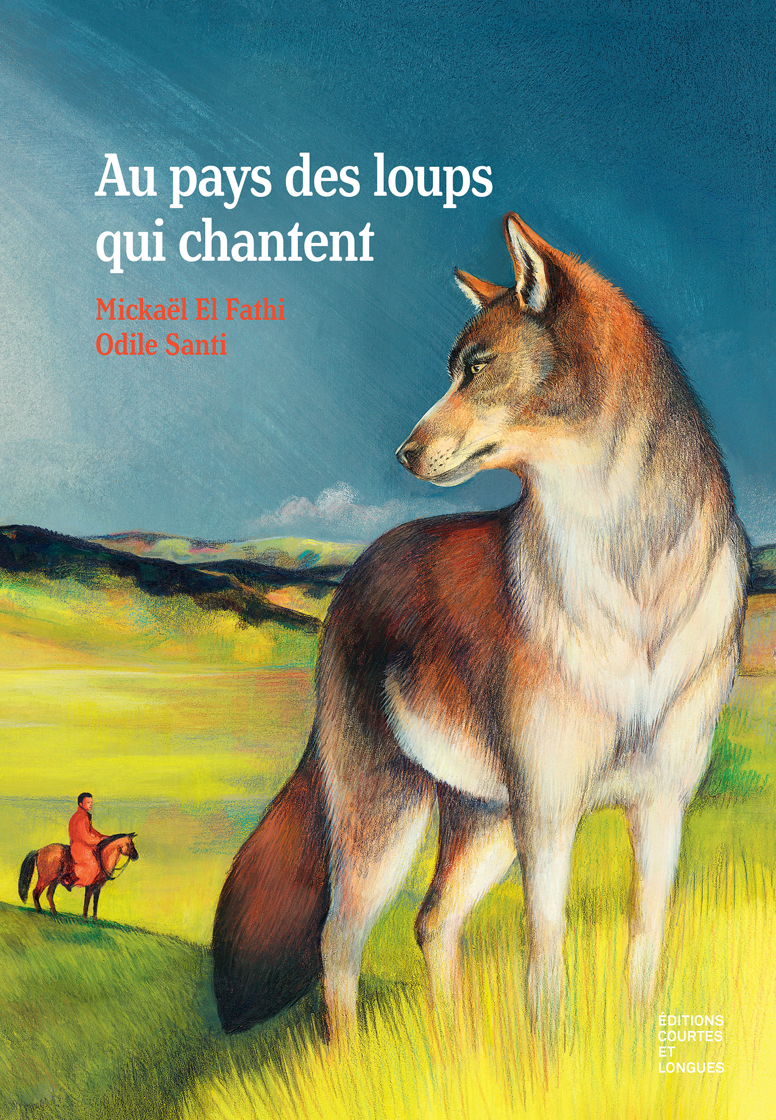 ECL Albums Couv Au pays des loups qui chantent petit