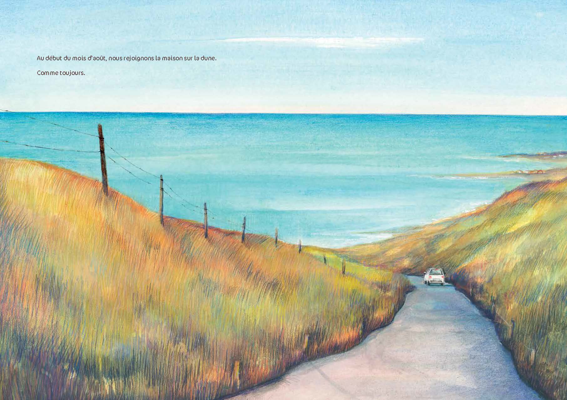 Illustrations jpeg La maison sur la dune