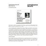 Revue de presse jpeg LImage à venir - Connaissances des arts