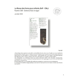 Revue de presse jpeg Vivant - La Revye des livres pour enfants BNF CNLJ