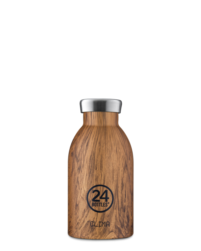 Bouteille isotherme 330ml Sequoia Wood