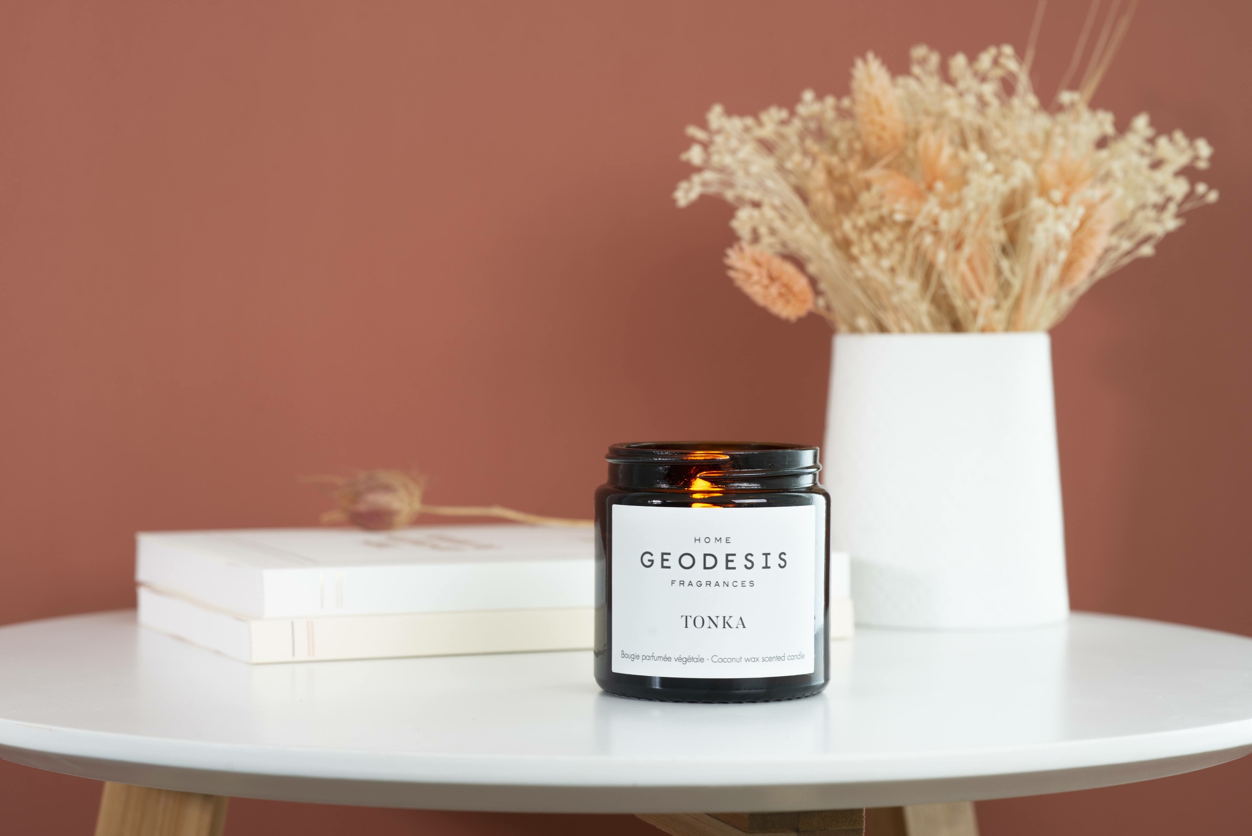 GEODESIS bougie Tonka 90g (1)