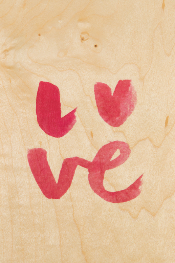 painted words love