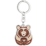 porte-cle papa ours