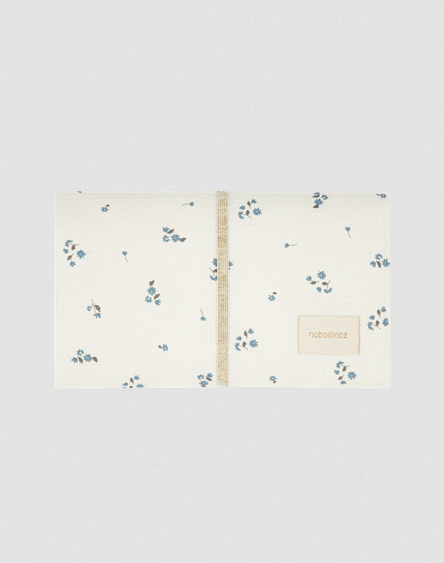 tapis à langer lily blue1