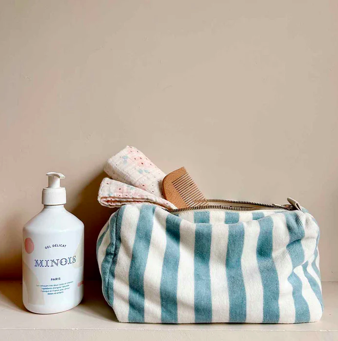 VIC BLUE CLOUD TROUSSE DE TOILETTE ROSE IN APRIL3