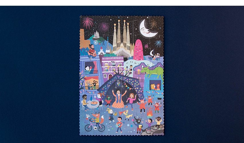 puzzle night and day Barcelona Londji 5