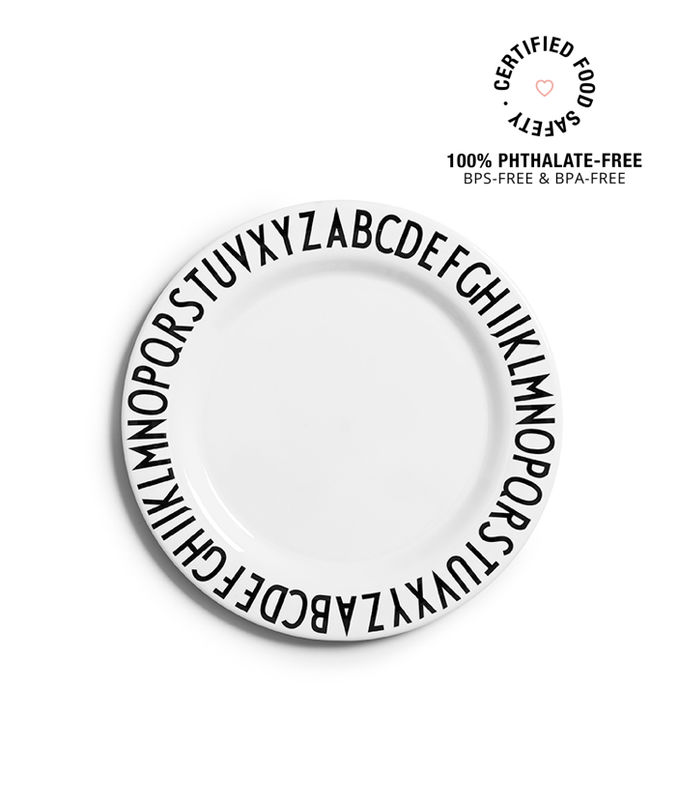 ASSIETTE PLATE DESIGN LETTERS