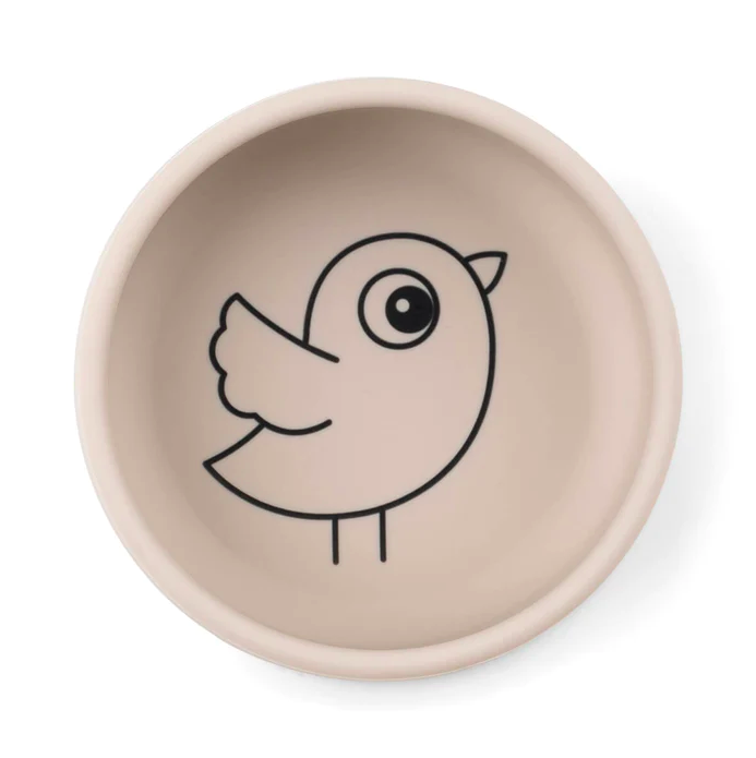 Silicone first meal set - Birdee - Sand DONE BY DEER4