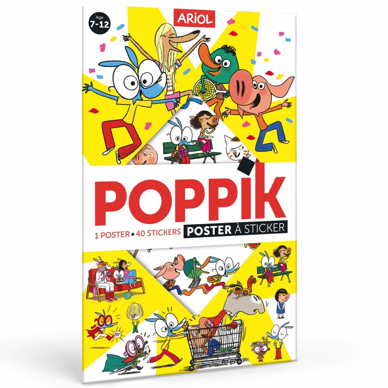 POPPIK-ariol-BD-bayard-poster-stickers-marc-boutavant