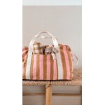 RAPHAEL STRIPES CARAMEL STRAWBERRY - BIANCA VICHY CARAMEL