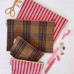 POCHETTE SOFIA TARTAN ROSE IN APRIL2
