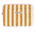 OCTAVE STRIPES CARAMEL ECRU