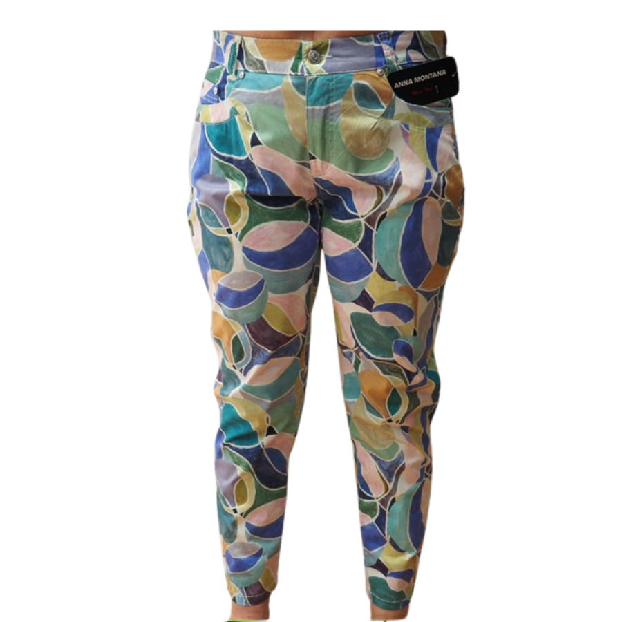 pantalon-anna-montana-imprime-multicolore