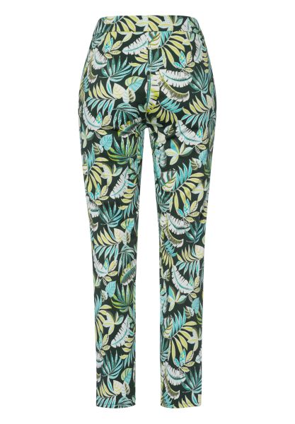 pantalon-frank-walder-imprime-feuilles