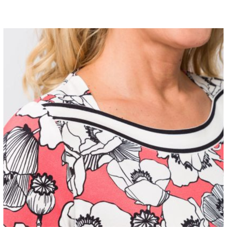 t-shirt-frank-walder-imprime-fleur