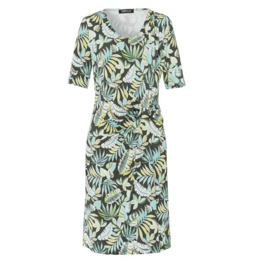 robe-frank-walder-imprime-feuilles