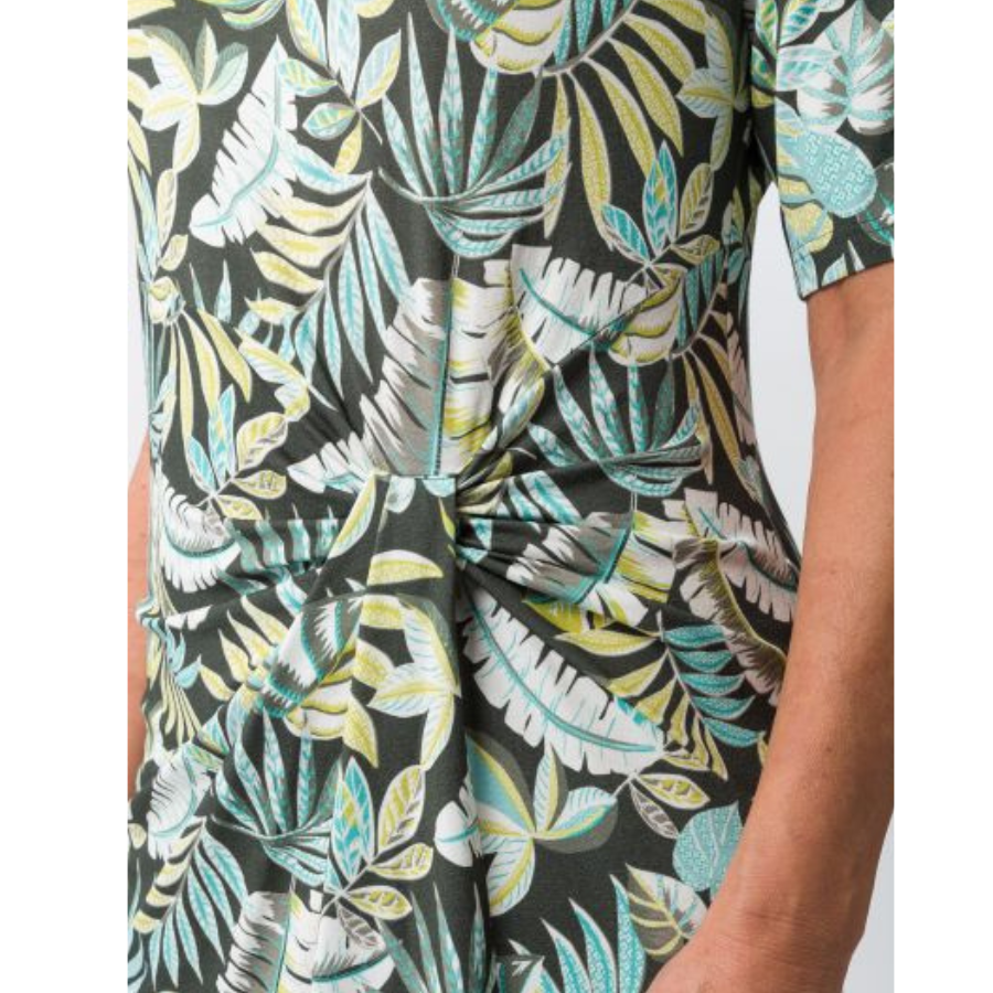 robe-frank-walder-imprime-feuilles
