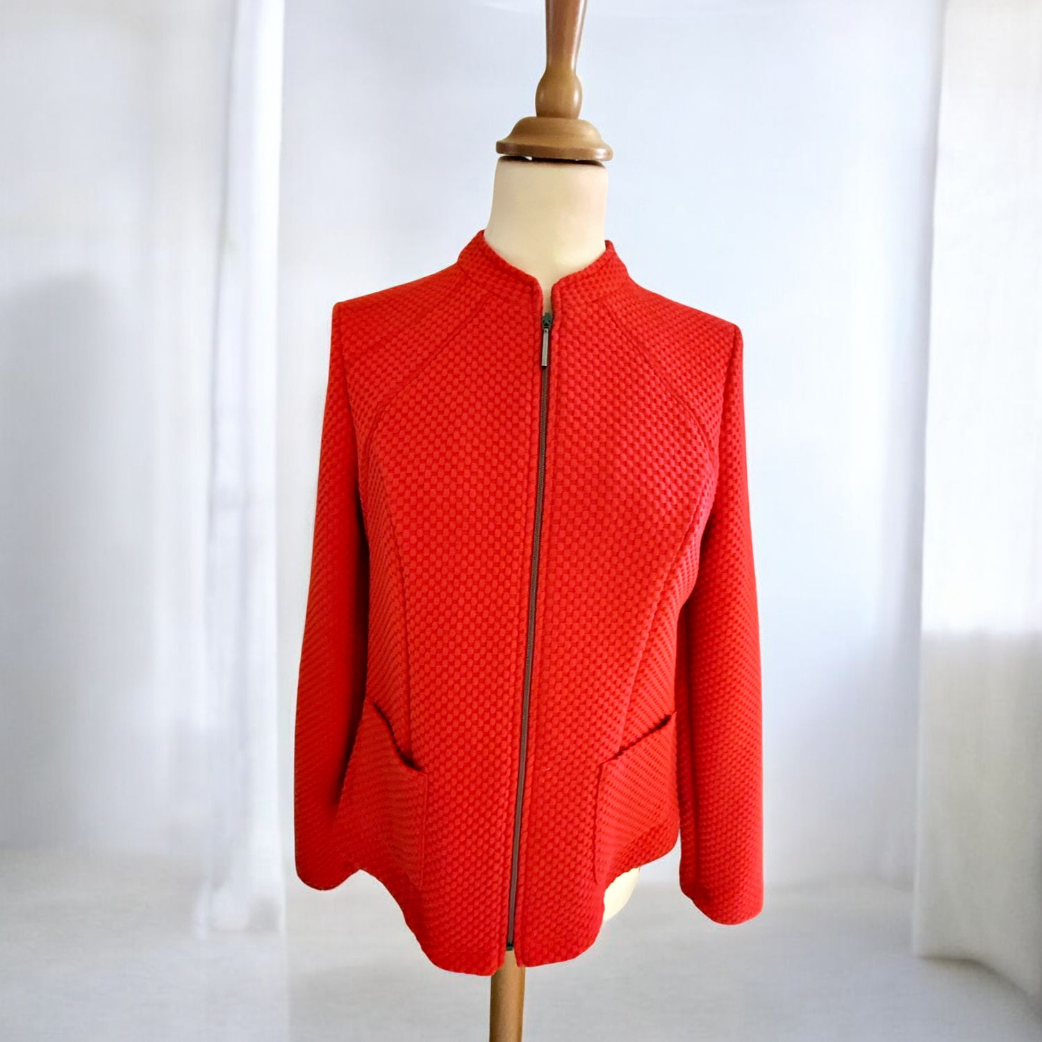 veste-frank-walder-rouge-corail-723307