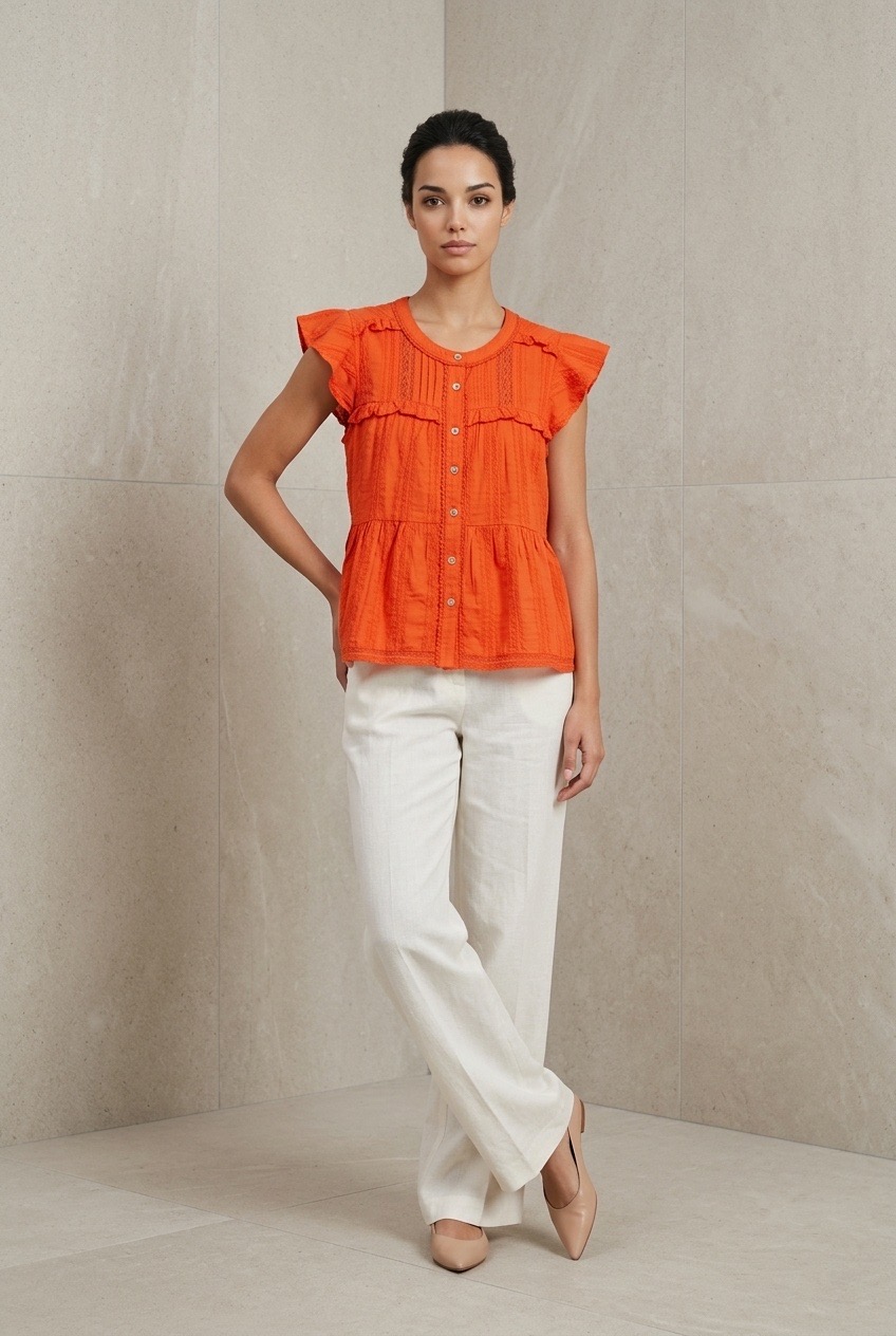 md-m-blouse volants-rouge-corail-46172347