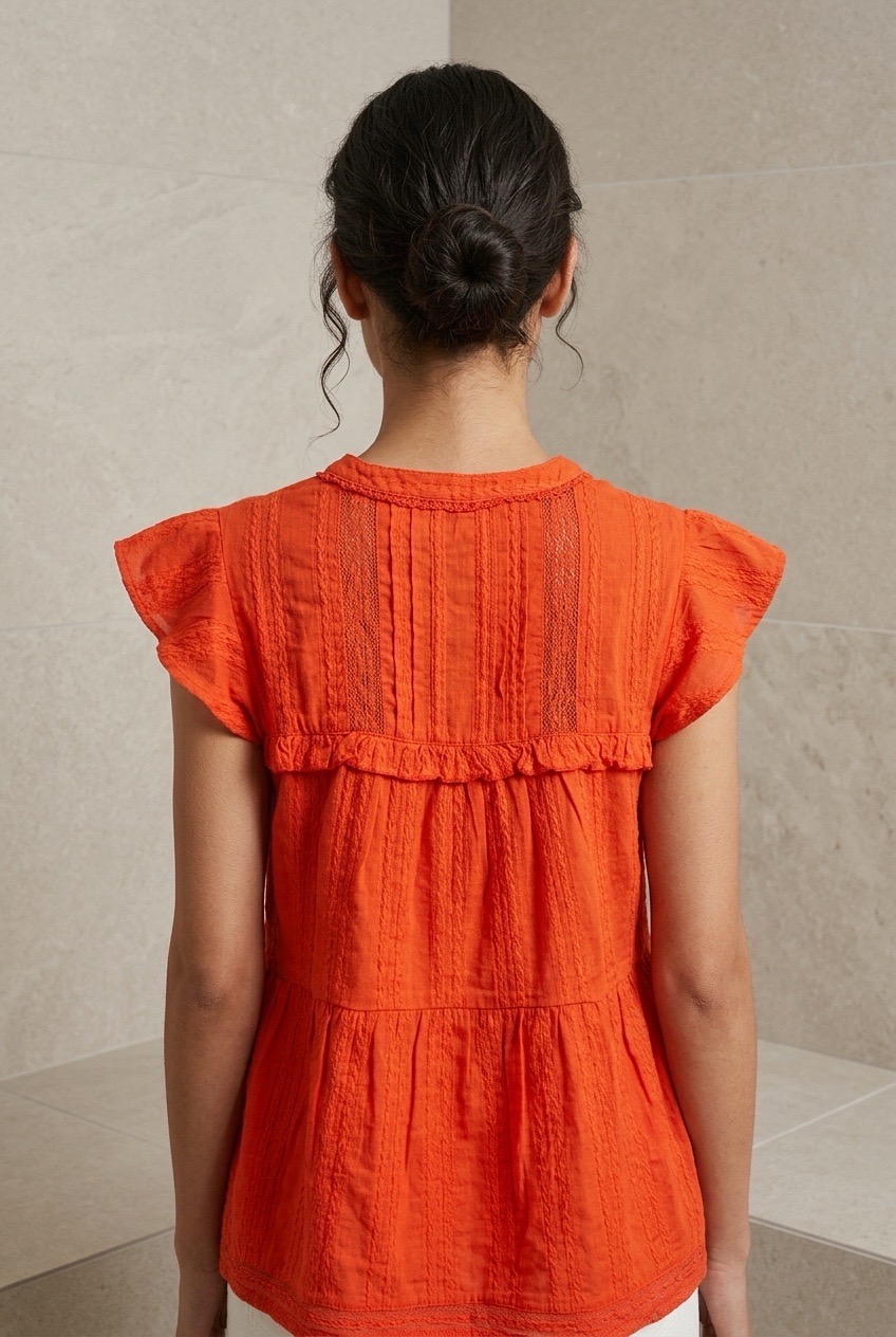 md-m-blouse volants-rouge-corail-46172347