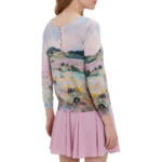 jeis-cardigan-paysage-pastel-manches-3/4-C205
