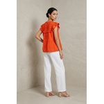 md-m-blouse volants-rouge-corail-46172347