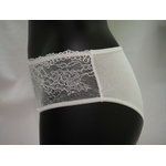 Slip dentelle jersey de coton DF0295 Blanc Fraly 3
