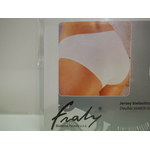 Slip dentelle jersey de coton DF0295 Blanc Fraly 6