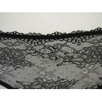 Slip dentelle jersey de coton DF0295 Noir Fraly 2