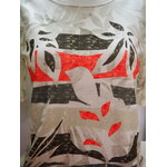 T-shirt impression feuillage 202.407 Frank Walder 2