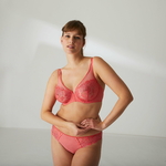 Soutien-gorge et Slip DAHLIA coloris Papaye-222-1