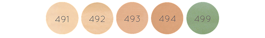 concealer color chart