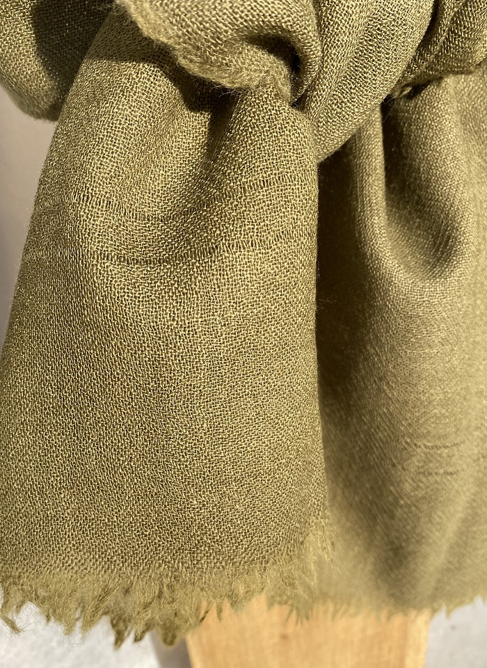 echarpe laine vert fougere peregreen detail