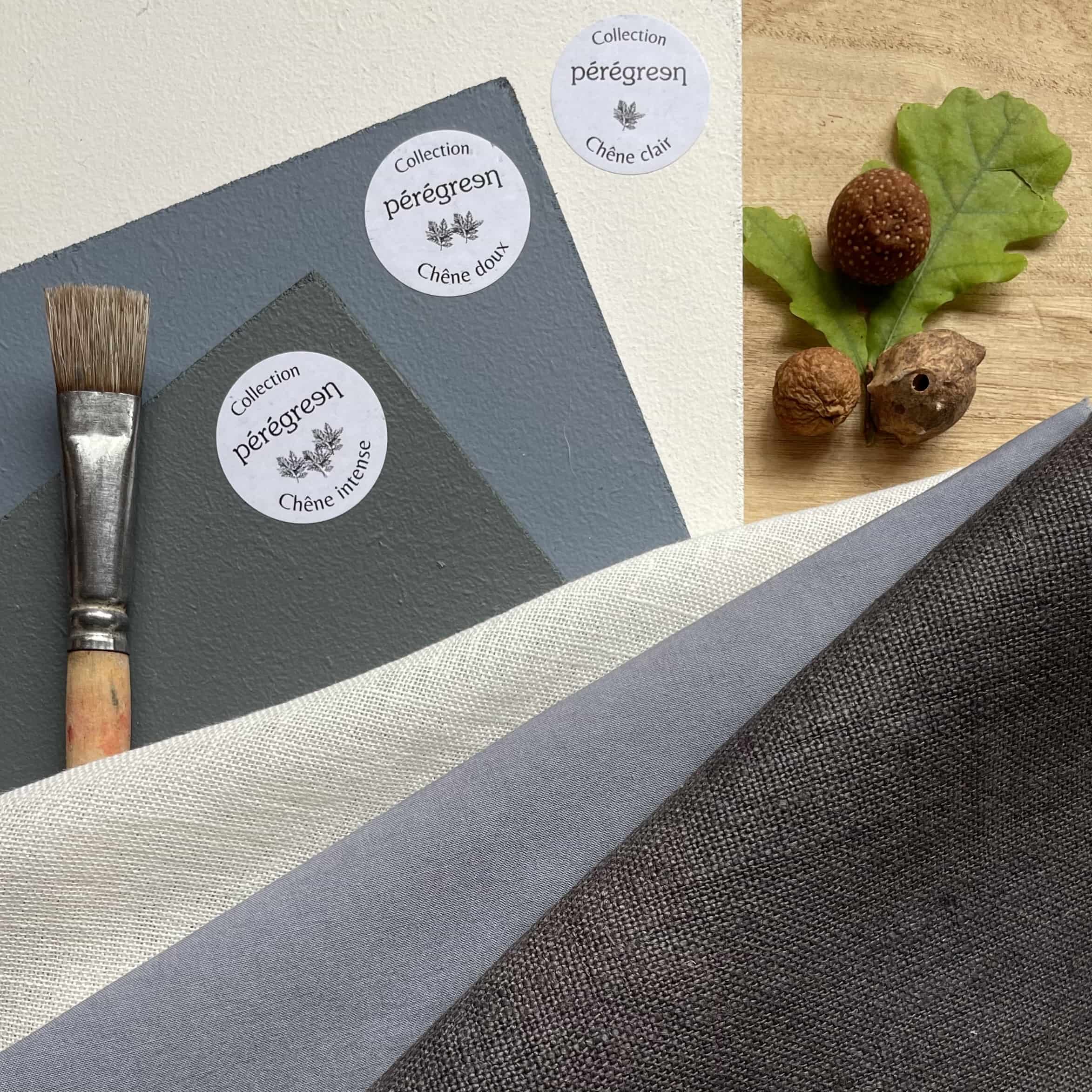 tissu galle de chene peinture peregreen baho min