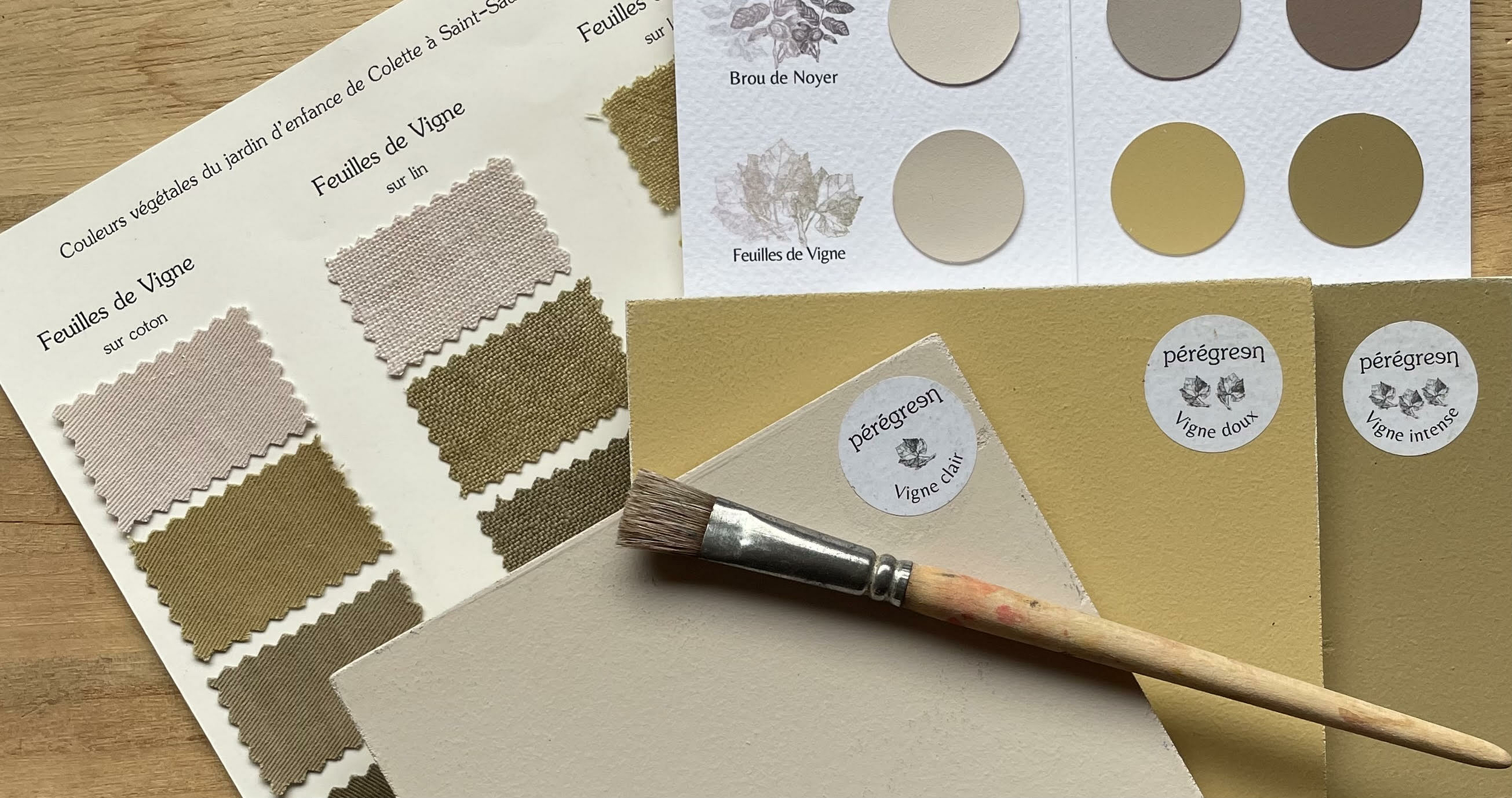 textile peinture peregreen baho vigne