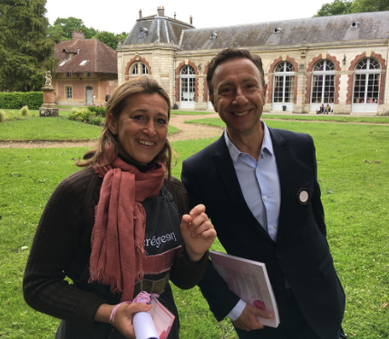 virginie lagerbe stephane bern chaalis peregreen patrimoine
